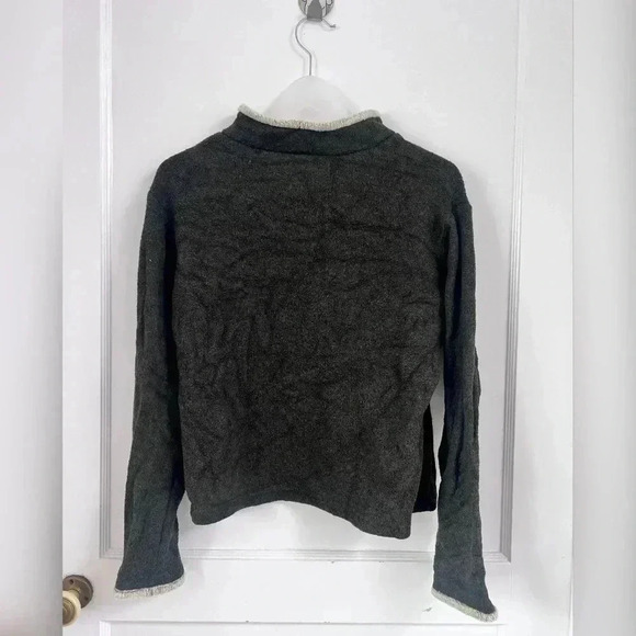 Alf Womens Small Sherpa Alfpaca Fleece 1/4 Zip Pullover Green Ski Hike Size M - Picture 4 of 4